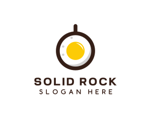 Coffee & Egg Breakfast logo design