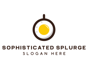 Coffee & Egg Breakfast logo design