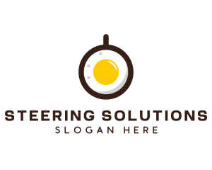 Coffee & Egg Breakfast logo design