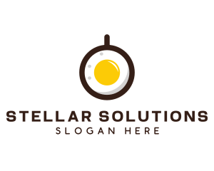 Coffee & Egg Breakfast logo design