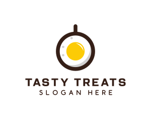 Coffee & Egg Breakfast logo design