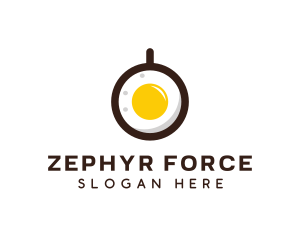 Coffee & Egg Breakfast logo design