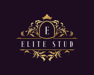 Luxury Crown Shield logo design