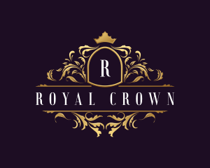 Luxury Crown Shield logo design