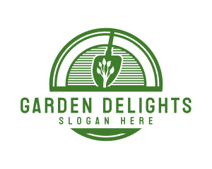 Garden Tree Planting  logo design