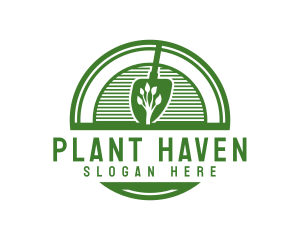 Garden Tree Planting  logo design