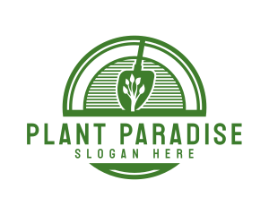 Garden Tree Planting  logo design