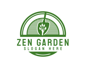 Garden Tree Planting  logo design