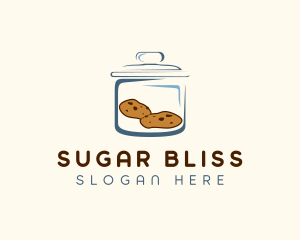 Sweet Cookie Jar logo design