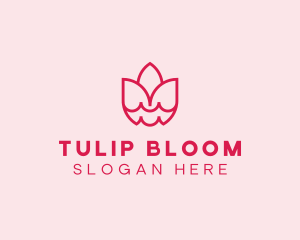 Pink Lotus Garden logo design