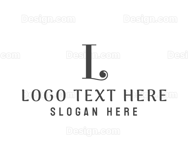 Elegant Simple Boutique Logo