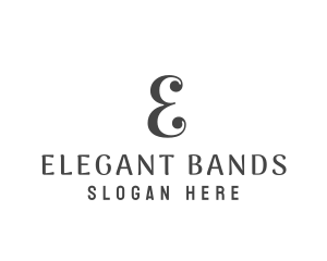 Elegant Simple Boutique logo design