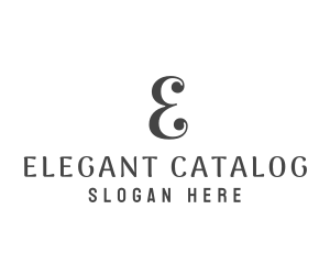 Elegant Simple Boutique logo design