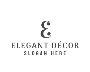 Elegant Simple Boutique logo design