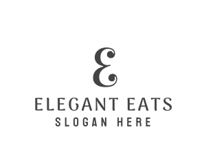 Elegant Simple Boutique logo design