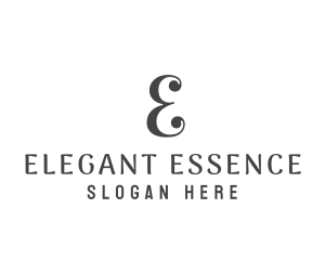 Elegant Simple Boutique logo design