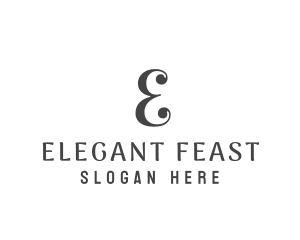 Elegant Simple Boutique logo design