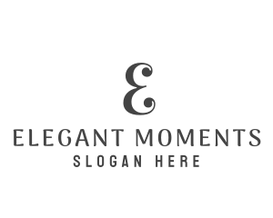 Elegant Simple Boutique logo design