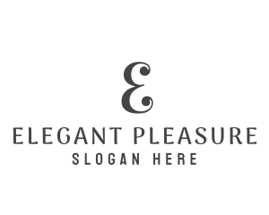 Elegant Simple Boutique logo design