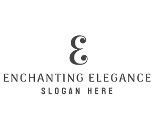 Elegant Simple Boutique logo design