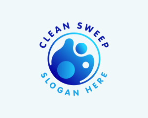 Clean Hygiene Custodian logo design