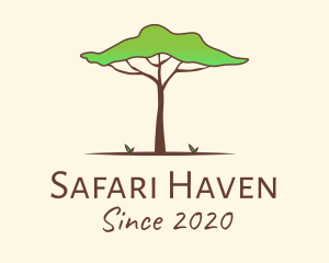 African Safari Tree logo design