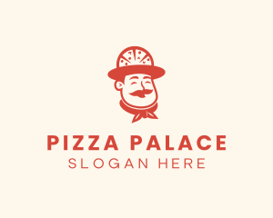 Italian Pizza Chef logo design