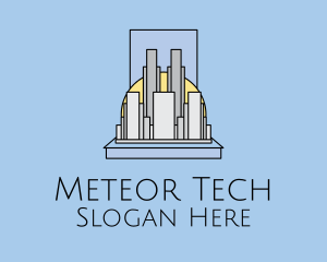 Metropolitan City Buildings  logo design