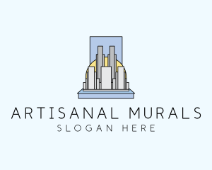 Metropolitan City Buildings  logo design