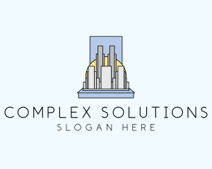 Metropolitan City Buildings  logo design