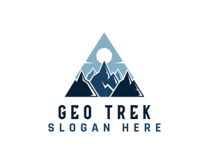 Mountain  Peak Adventure logo design