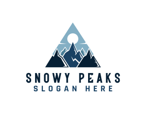 Mountain  Peak Adventure logo design