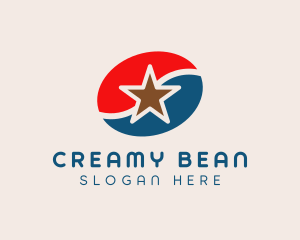 American Coffee Bean  logo design