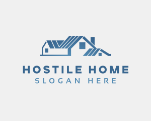 Subdivision Home Roof logo design