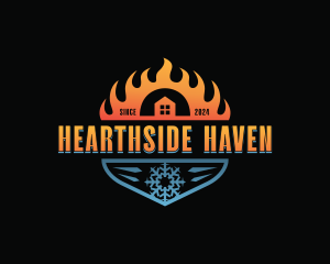Cold Warm HVAC logo