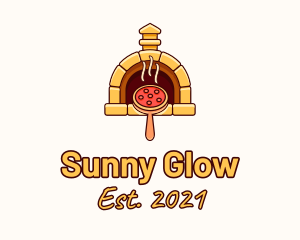 Pizzeria Pizza Oven logo design