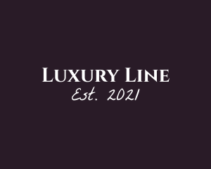 Luxury Fancy Boutique logo design