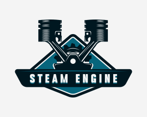 Mechanic Engine Maintenance logo design