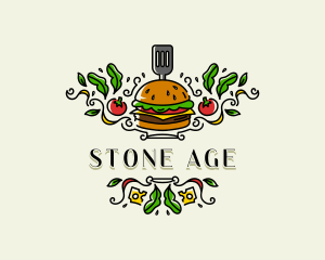 Burger Gourmet Cuisine logo design