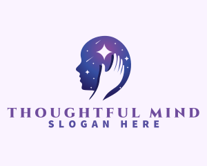 Space Mental Health logo design