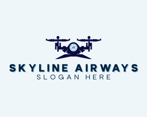 Photography Drone Camera Logo