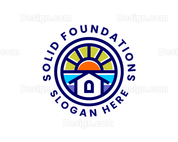 Beach House Sun Logo