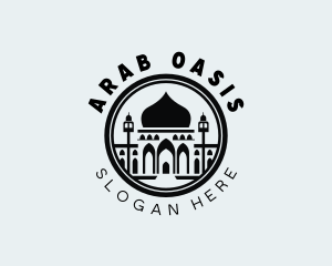 Islam Mosque Architecture logo design