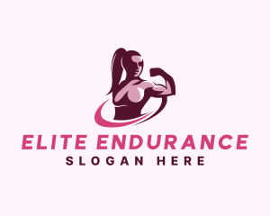 Woman Muscle Training logo