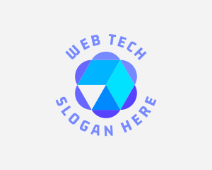 3D Cube Software Company logo design