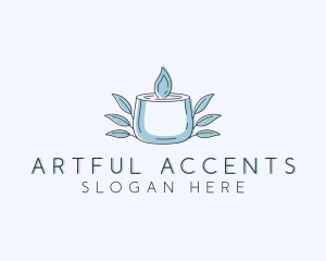 Wellness Candlelight Decor logo design