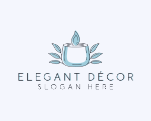 Wellness Candlelight Decor logo design