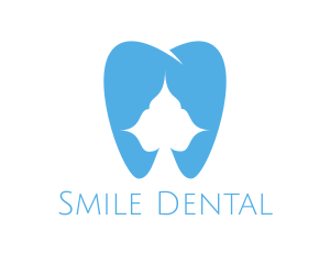 Blue Tooth Dental logo design