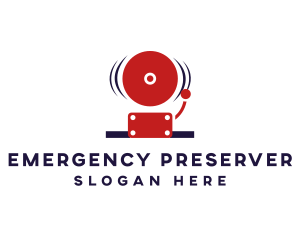 Emergency Alarm Bell logo design