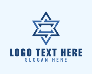 Religious Spiritual Star logo